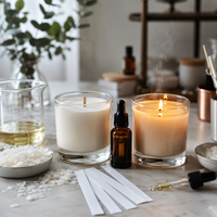 Cold Throw und Hot Throw einer Duftkerze im Vergleich