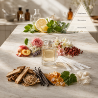 Duftpyramide mit Kopfnoten Herznoten und Basisnoten verständlich erklärt