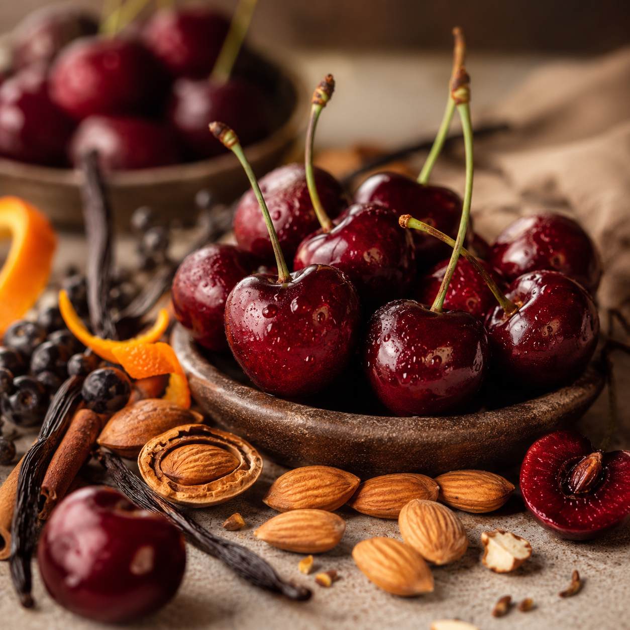 Cherry with Almond DBB 12754