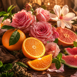 Rose and Moroccan Orange DBB 82312